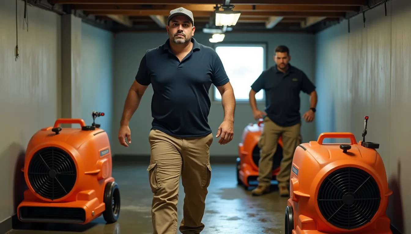 Basement Flood Repair